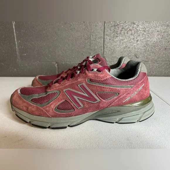 New Balance 990V4 Burgundy Men Sneakers M990BU4- SZ 8.5 New Balance | Shoes | New Balance 99v4 Burgundy Men Sneakers  main image 4